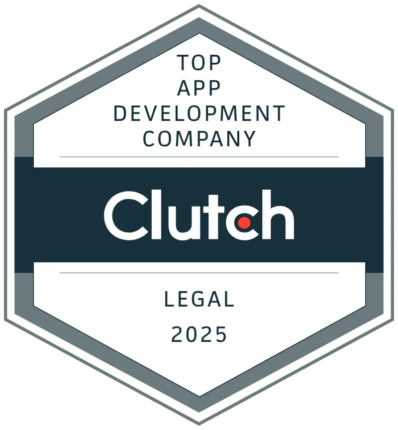 Clutch 2025 — Top App Development Company — Legal Sector 2025
